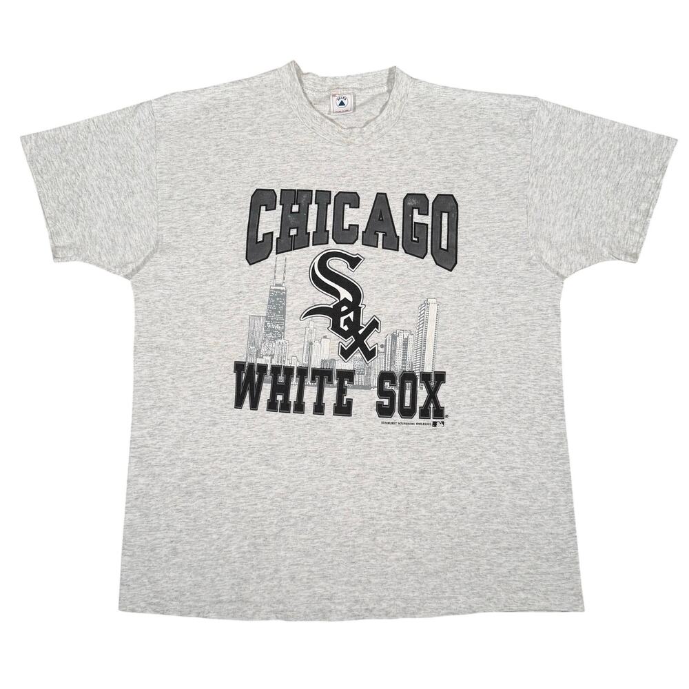 Vintage Chicago White Sox 1993 T Shirt MLB Baseball USA Made Gray XL 90s